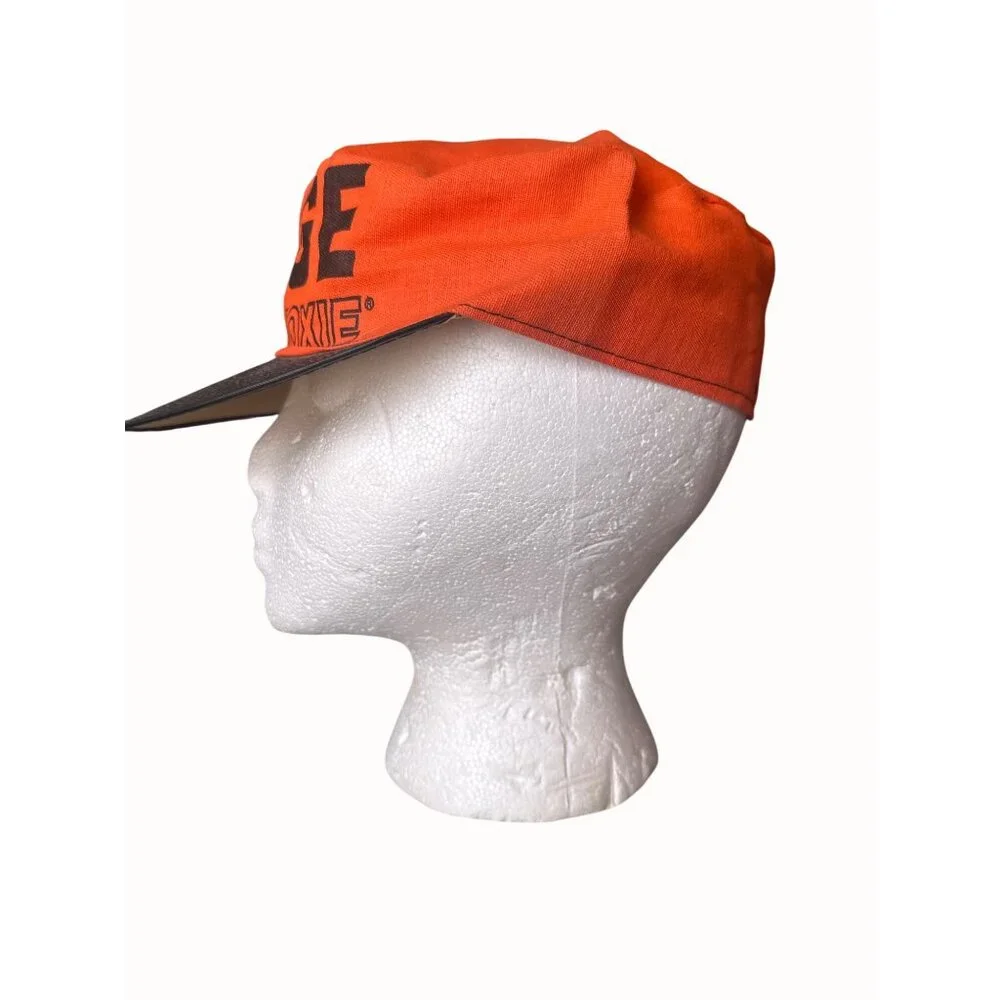 Vintage Surge Tonganoxie Orange & Black‎ painters Cap Size M